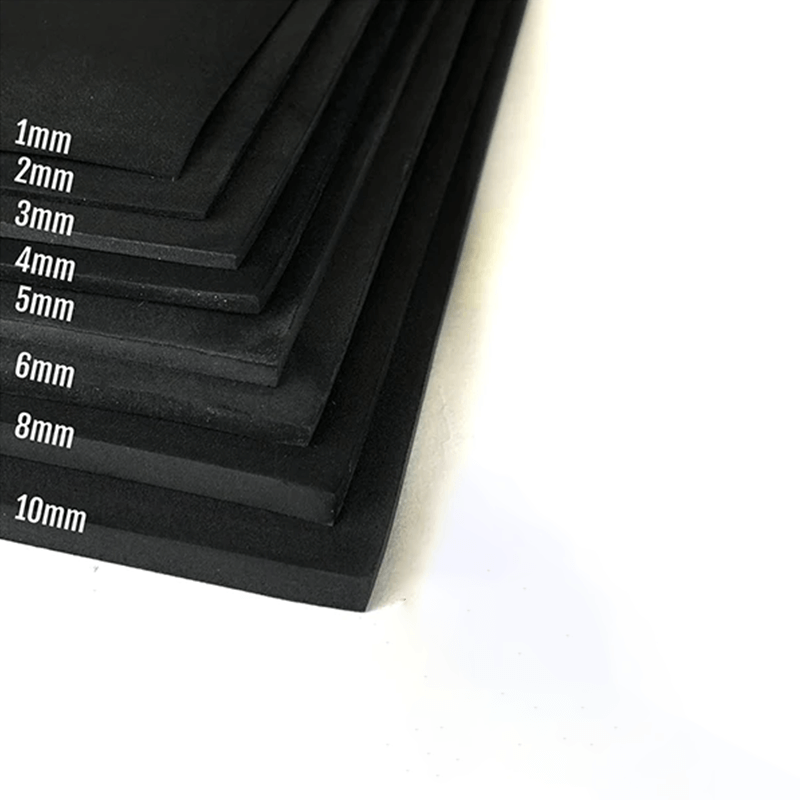 eva foam sizes
